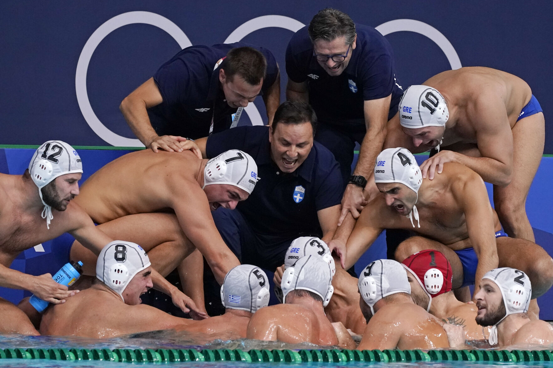 APTOPIX Tokyo Olympics Water Polo